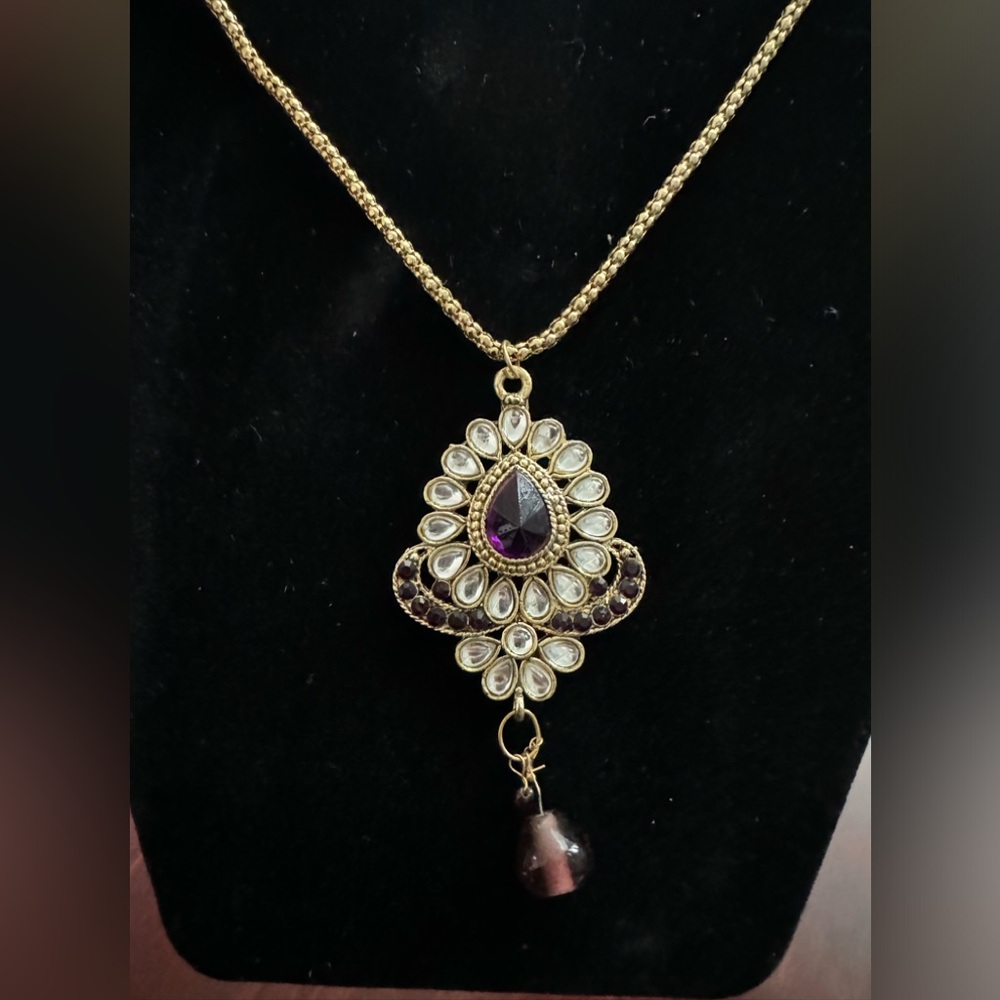 Purple Necklace